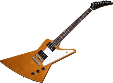 E-Gitarre Gibson 70s Explorer Antique Natural E-Gitarre - 1