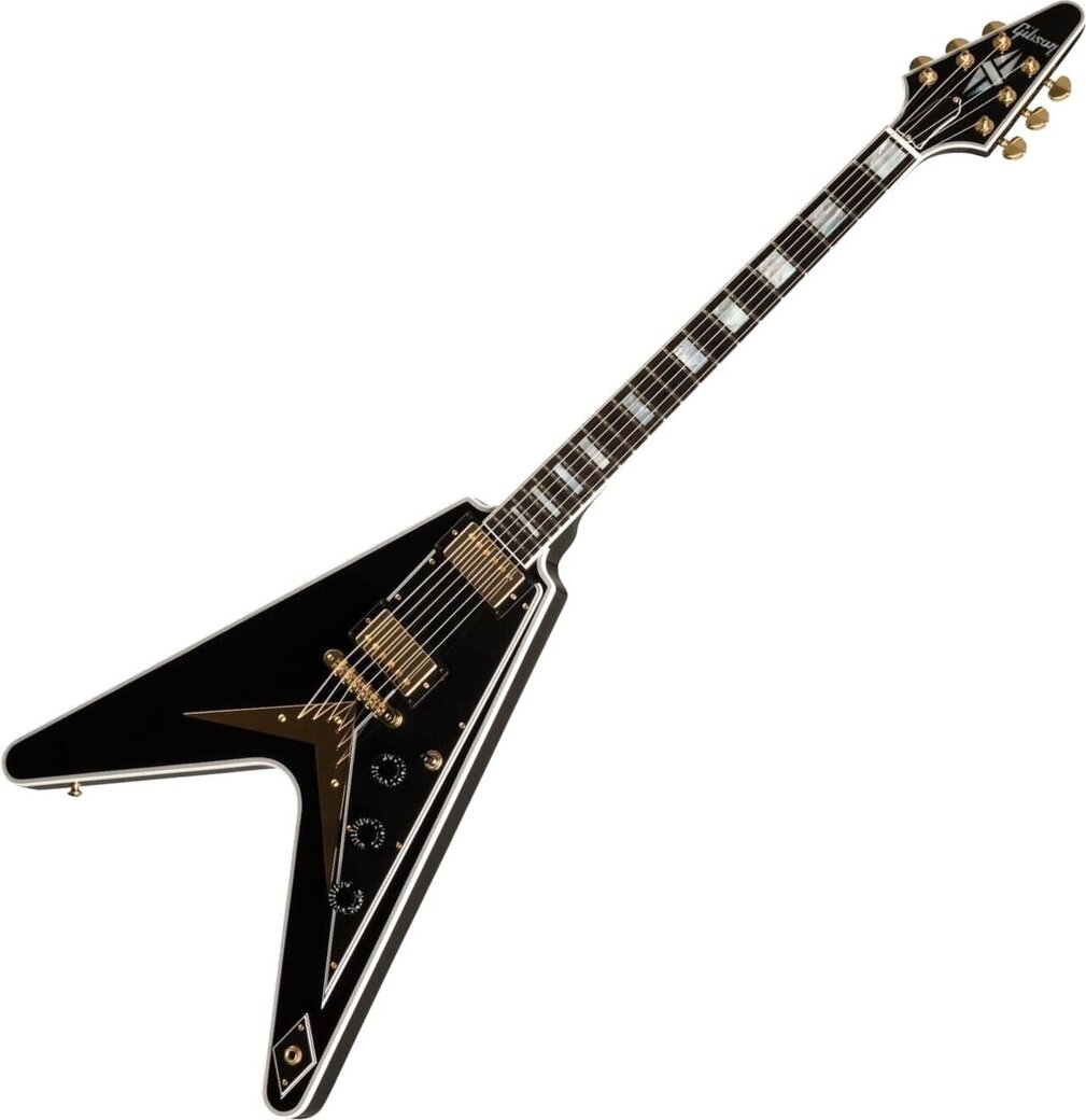 Gibson Flying V Gloss Ebony Gitara elektryczna - Muziker