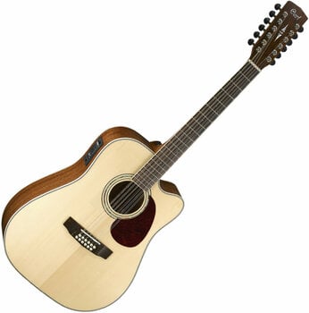 12-string Acoustic-electric Guitar Cort MR710F-12 Natural Satin - 1