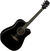 Dreadnought elektro-akoestische gitaar Cort MR710F Black