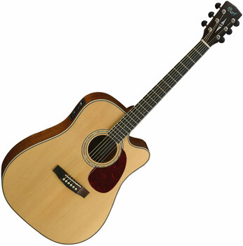 Dreadnought elektro-akoestische gitaar Cort MR710F Natural Satin - 1