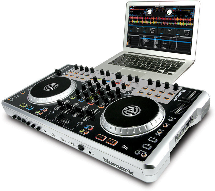 Controlador para DJ Numark N4 Dj Controler