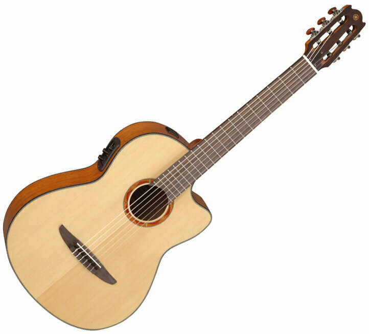 Yamaha NCX 700 4/4 Natural Classical Guitar with Preamp - Muziker