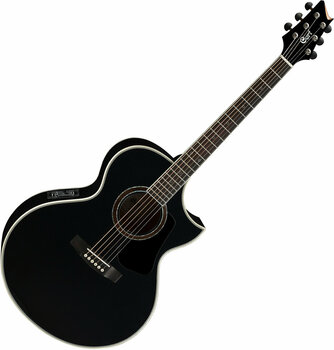 Guitare Jumbo acoustique-électrique Cort NDX20 Noir - 1