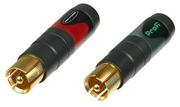 Neutrik NF2C-B/2 RCA-kontakt