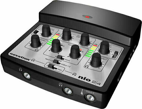 USB audio prevodník - zvuková karta Novation Nio 2/4 - 1