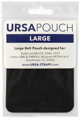 Bolsa / Estuche para Equipo de Audio Ursa U-POUCH-LRG-BLK Bolsa / Estuche para Equipo de Audio