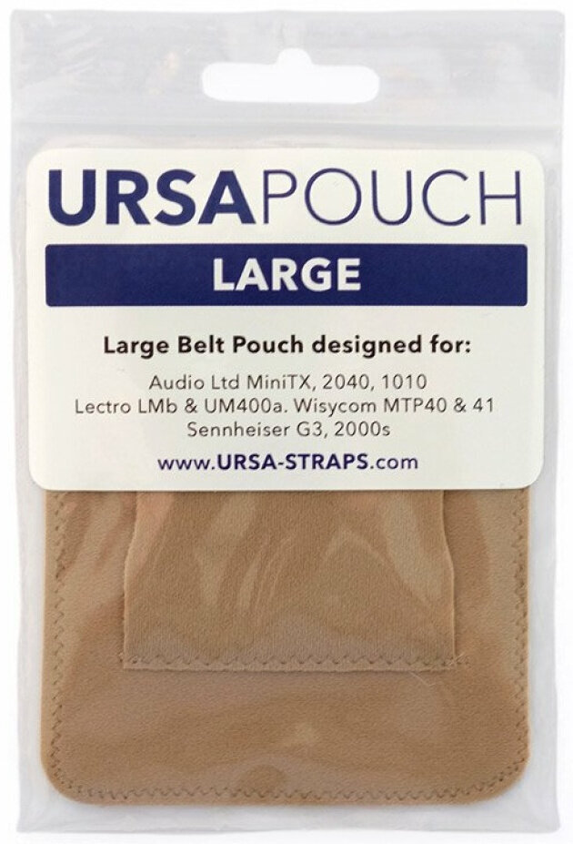 Чанта / калъф за аудио оборудване Ursa U-POUCH-LRG-BE Чанта / калъф за аудио оборудване