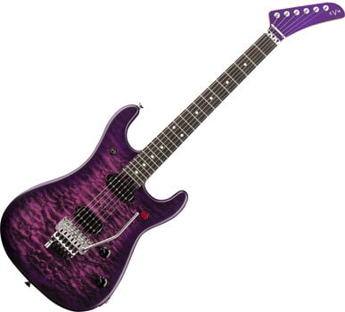 Elektrická gitara EVH 5150 Series Deluxe QM EB Purple Daze Elektrická gitara - 1