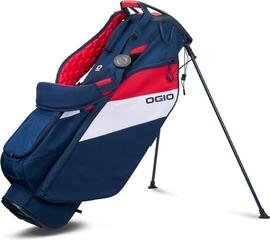 Saco de golfe com suporte Ogio Fuse Saco de golfe com suporte Red/White/Blue