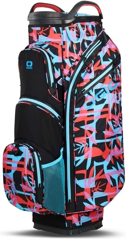 Saco de golfe para carrinho Ogio All Elements Silencer Tropical Punch Saco de golfe para carrinho
