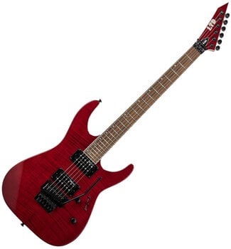 Guitare électrique ESP LTD M-200FM See Thru Red Guitare électrique - 1