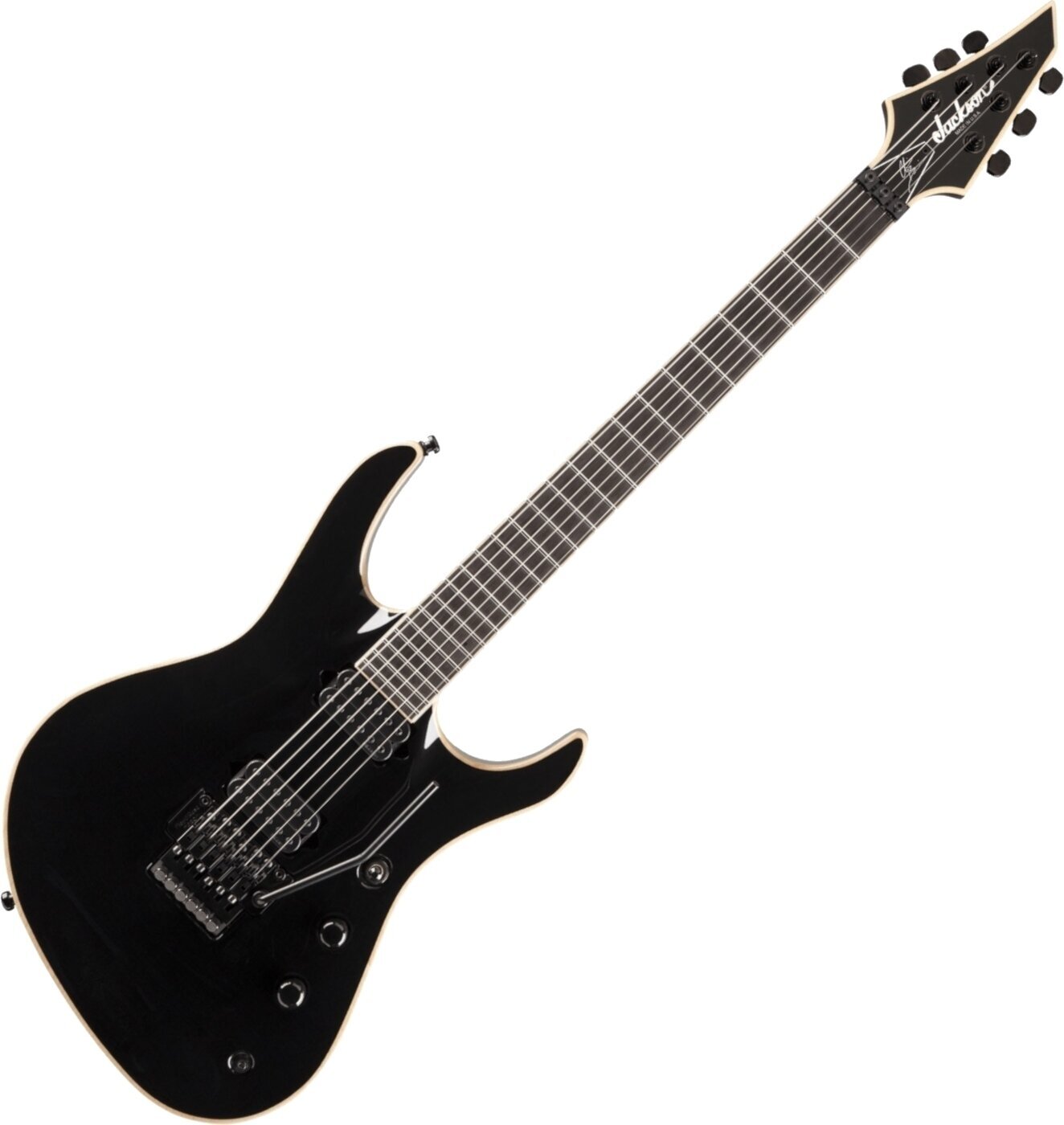 Guitare électrique Jackson Chris Broderick Soloist 6 Black Guitare électrique