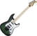 Guitare électrique Jackson X Series Signature Adrian Smith SDXQ MN Transparent Green Guitare électrique