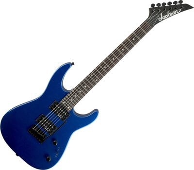 Elektrisk guitar Jackson JS12 Dinky AH Metallic Blue Elektrisk guitar - 1
