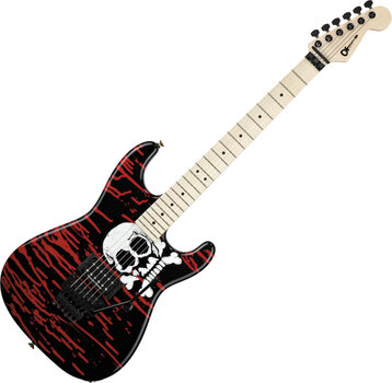 Guitare électrique Charvel Warren DeMartini Signature San Dimas MN Skulls Guitare électrique - 1