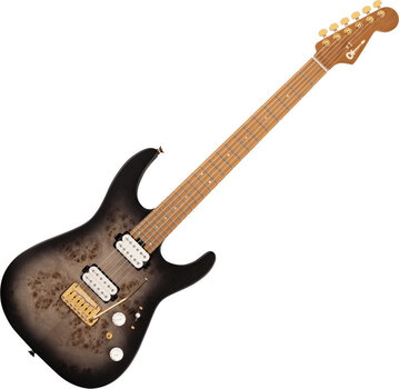 Elektrická gitara Charvel Pro-Mod DK24 HH 2PT CM Transparent Black Burst Elektrická gitara - 1