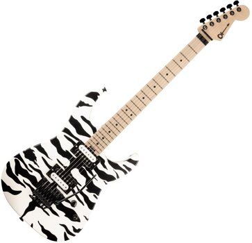 Guitare électrique Charvel Satchel Signature Pro-Mod DK22 HH FR MN White Bengal Guitare électrique - 1