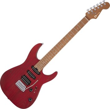 Elektrická gitara Charvel Pro-Mod DK24 HSS 2PT CM Red Ash Elektrická gitara - 1