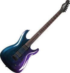 Guitarra elétrica Chapman Guitars ML1 Baritone Pro Modern Morpheus Purple Flip Guitarra elétrica (Tao bons como novos)
