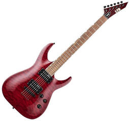 Електрическа китара ESP LTD MH-200QM-NT SeeThru Black Cherry Електрическа китара