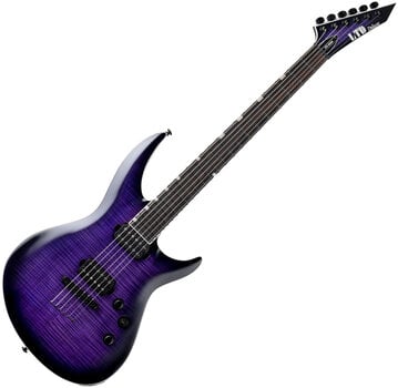 Guitarra eléctrica ESP LTD H3-1000FM See Thru Purple Sunburst Guitarra eléctrica - 1