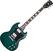 Guitarra elétrica Gibson SG Standard Translucent Teal Guitarra elétrica
