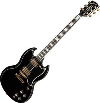 Chitarra Elettrica Gibson SG Custom 2-Pickup EB Gloss Ebony Chitarra Elettrica - 1