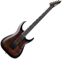 Electric guitar ESP LTD MH-1000 Evertune Dark Brown Sunburst Electric guitar