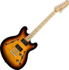 Halbresonanz-Gitarre Fender Squier Affinity Series Starcaster MN 3-Tone Sunburst Halbresonanz-Gitarre