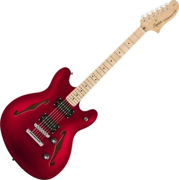 Halbresonanz-Gitarre Fender Squier Affinity Series Starcaster MN Candy Apple Red Halbresonanz-Gitarre - 1