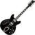 Poolakustiline kitarr Hagstrom Viking Deluxe 12 Gloss Black Poolakustiline kitarr