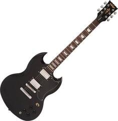 Electric guitar Vintage V69 Coaster Gloss Black Electric guitar