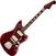 Elektrická kytara Fender Troy Van Leeuwen Jazzmaster Bound RW Oxblood Elektrická kytara