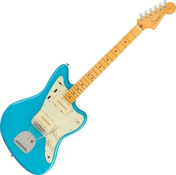 E-Gitarre Fender American Professional II Jazzmaster MN Miami Blue E-Gitarre - 1