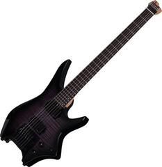 Headless gitaar HILS Guitars HN7 NEXT Transparent Purple Burst Headless gitaar
