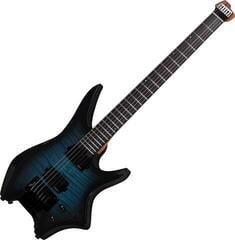 Kitara headless HILS Guitars HN7 NEXT Transparent Blue Burst Kitara headless