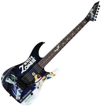 Elektrická gitara ESP LTD KH-WZ Kirk Hammett Signature Black with Graphic Elektrická gitara - 1