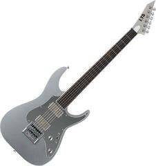Guitarra elétrica ESP LTD KS M-6 Evertune Metallic Silver Guitarra elétrica