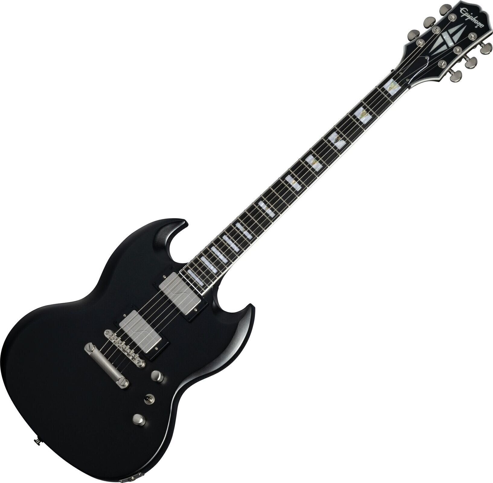 E-Gitarre Epiphone SG Prophecy Aged Jet Black Metallic E-Gitarre