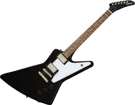 Elektromos gitár Epiphone Explorer Ebony Elektromos gitár - 1