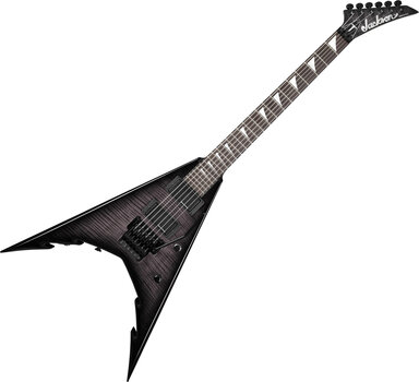 Guitare électrique Jackson Corey Beaulieu USA KV6 Transparent Black Guitare électrique - 1