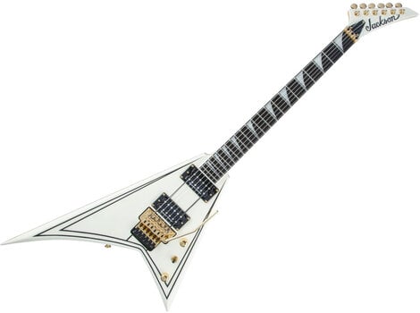 E-Gitarre Jackson Pro Series Rhoads RR3 Ivory with Black Pinstripes E-Gitarre - 1