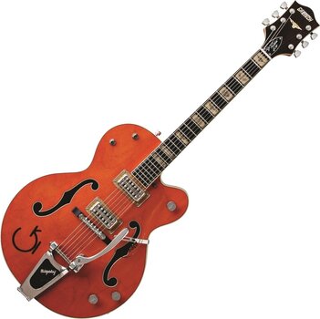 Semi-akoestische gitaar Gretsch G6120RHH Reverend Horton Orange Stain Semi-akoestische gitaar - 1