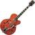 Semi-akoestische gitaar Gretsch G6120RHH Reverend Horton Orange Stain Semi-akoestische gitaar