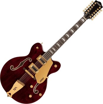 Halvakustisk gitarr Gretsch G5422G-12 Electromatic DC LRL Walnut Stain Halvakustisk gitarr - 1