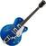 Halvakustisk gitarr Gretsch G5420T Electromatic SC LRL Azure Metallic Halvakustisk gitarr