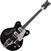 Guitare semi-acoustique Gretsch G6636TSL Black Silver Falcon Center Block WC Black Guitare semi-acoustique