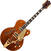 Guitare semi-acoustique Gretsch G6120TG-DS Players Edition Nashville Round-up Orange Guitare semi-acoustique
