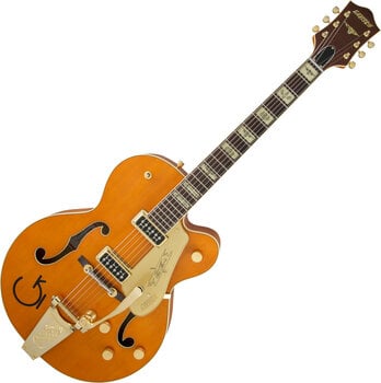 Джаз китара Gretsch G6120T-55GE Vintage Select Edition '55 Chet Atkins Vintage Orange Stain Джаз китара - 1